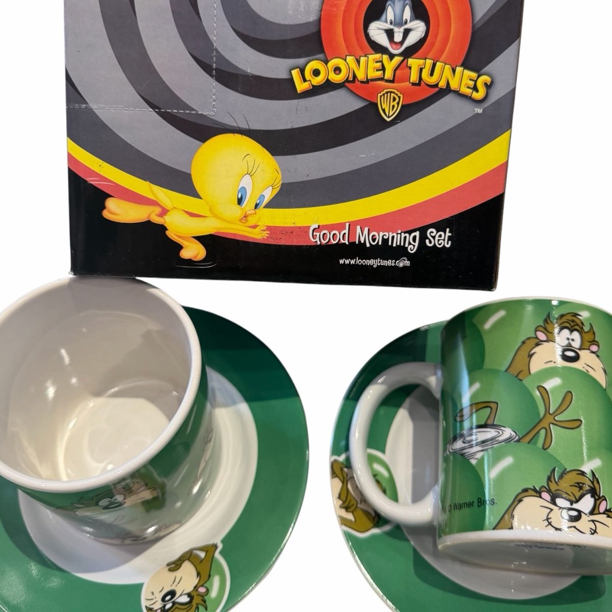 Tazze: Taz Tazmania Loony Tunes set 2x – Nuovo e nell'imballaggio originale da Losone venduto da stefano1981