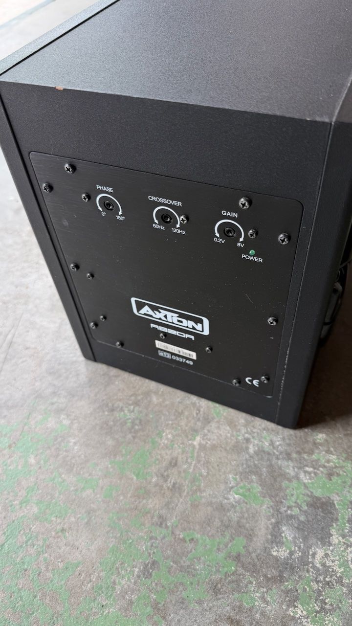Haut-parleurs: AXTON AB20A Subwoofer – D'occasion à Bottmingen par 3pwood 2