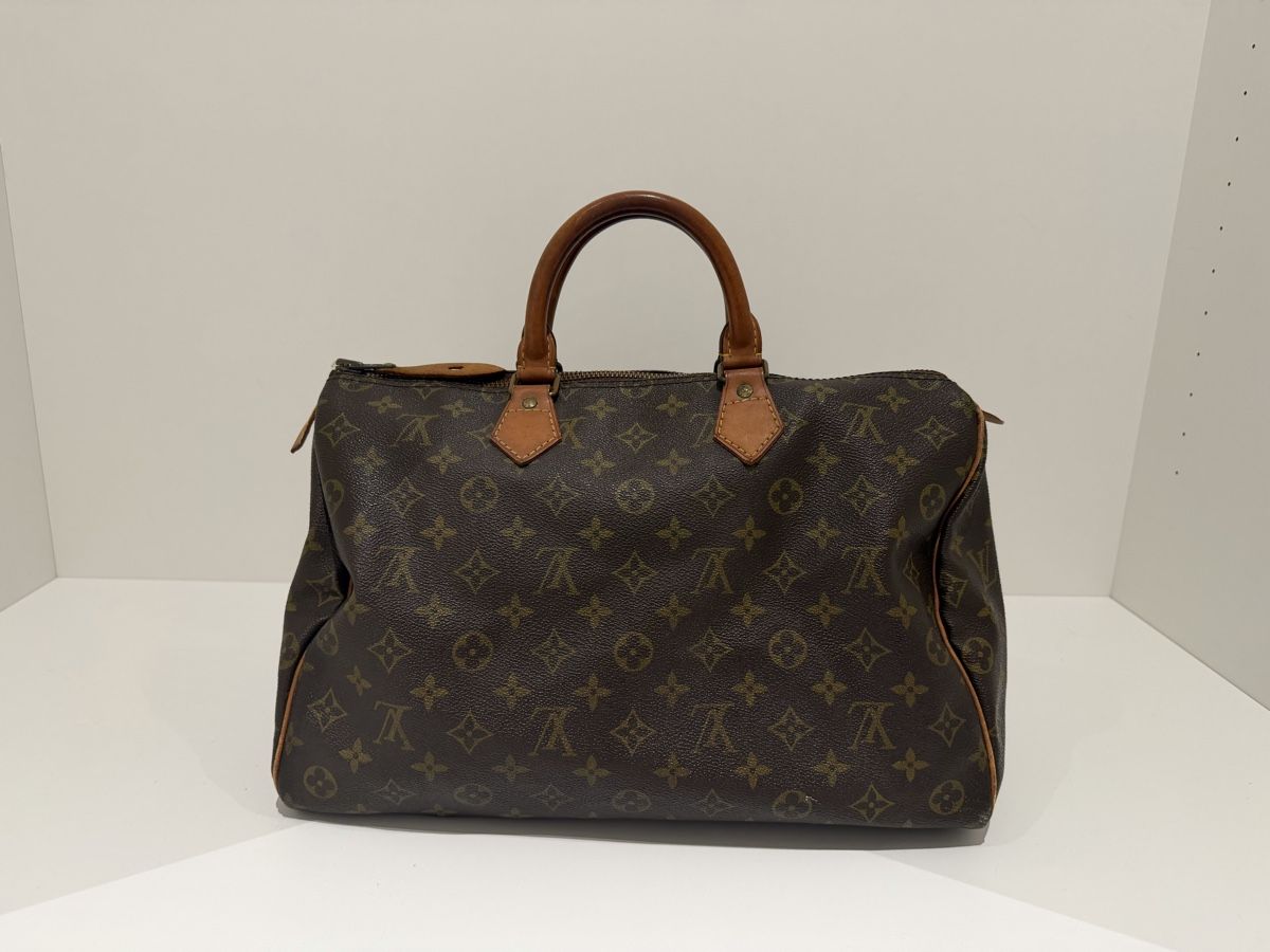 Louis Vuitton Taschen für Damen: Louis Vuitton Speedy 35 Browns Monogram – Gebraucht aus Igis von fz23_