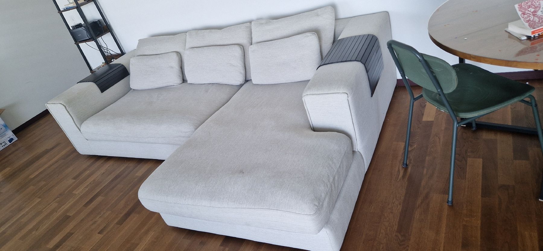 Pfister Divani: Modernes Ecksofa mit Longchair - guter Zustand – Usato da Zug venduto da pkbc 3