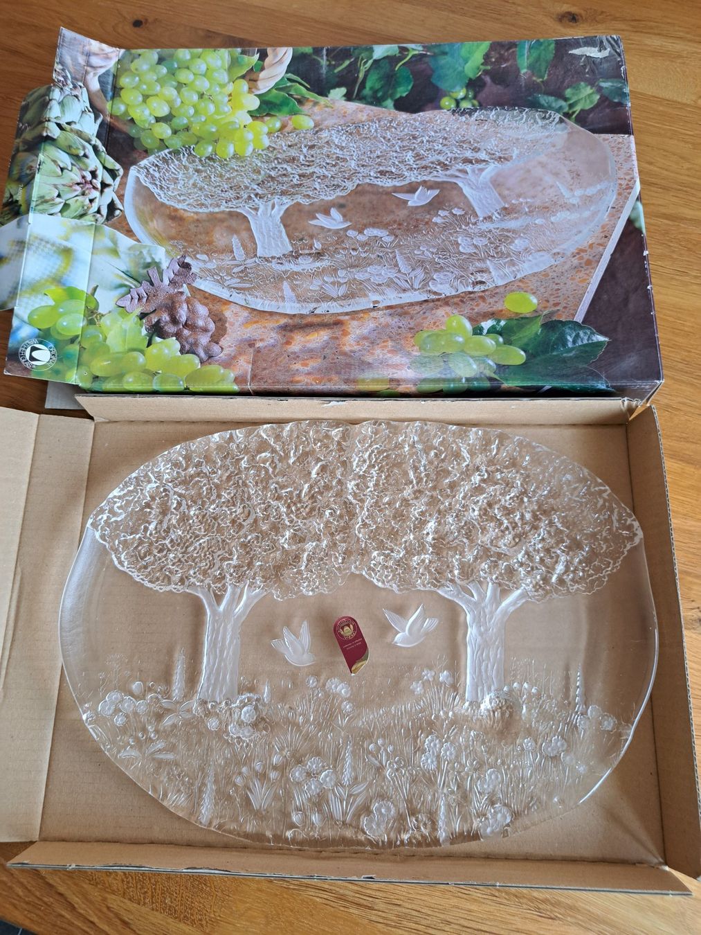 Walther Glas Servierplatten: Glasplatte für Apéro, Kuchen etc. – Neu und originalverpackt aus Untervaz von mei_6rrd