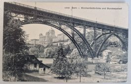 Bern, Kirchenfeldbrücke und Bundespalast RRR