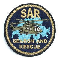 Patch Schweizer Luftwaffe SAR Super Puma