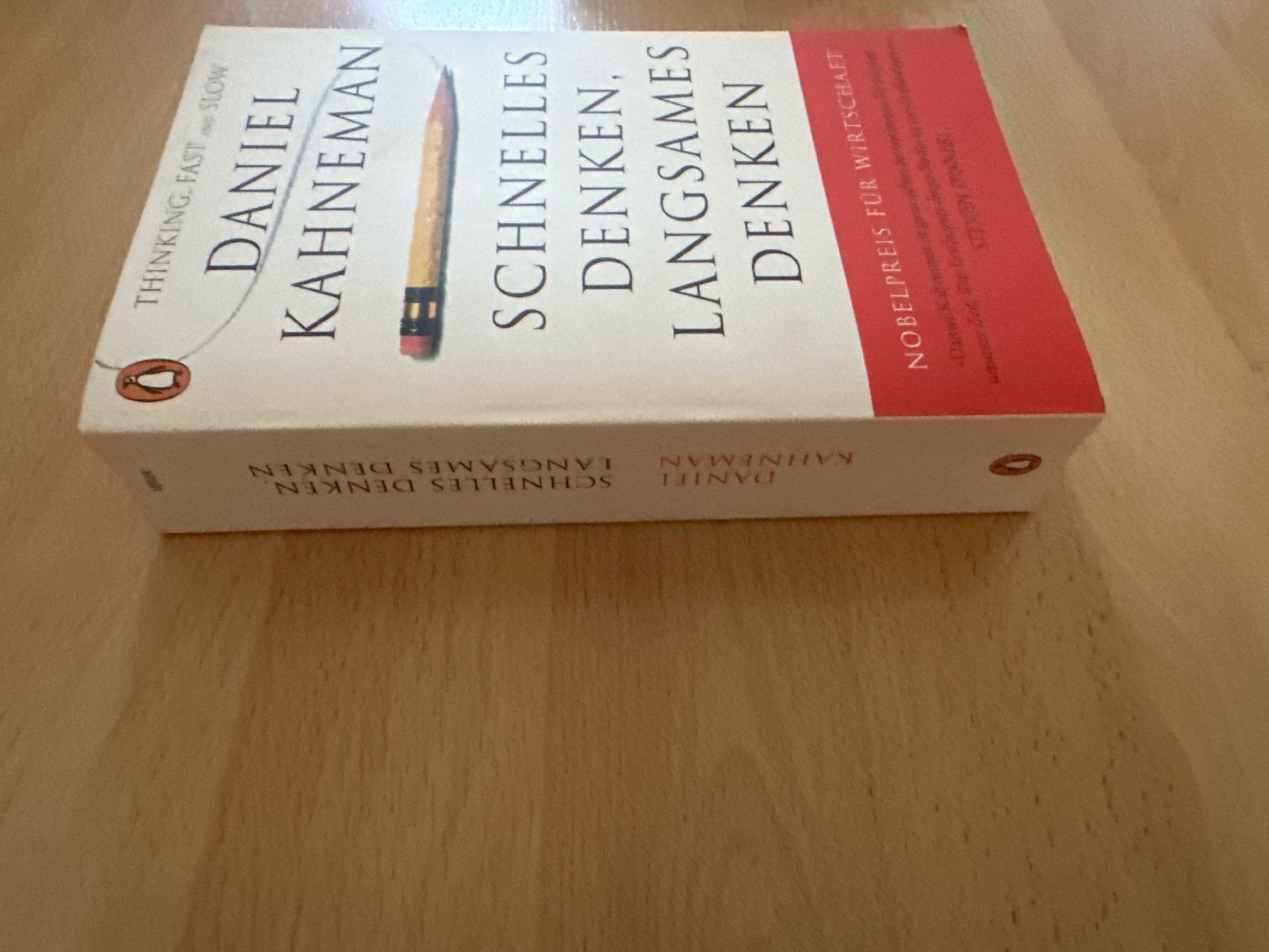 Bücher: Schnelles Denken, langsames Denken - Daniel Kahneman – Gebraucht aus Schwarzenburg von mezulienka 1