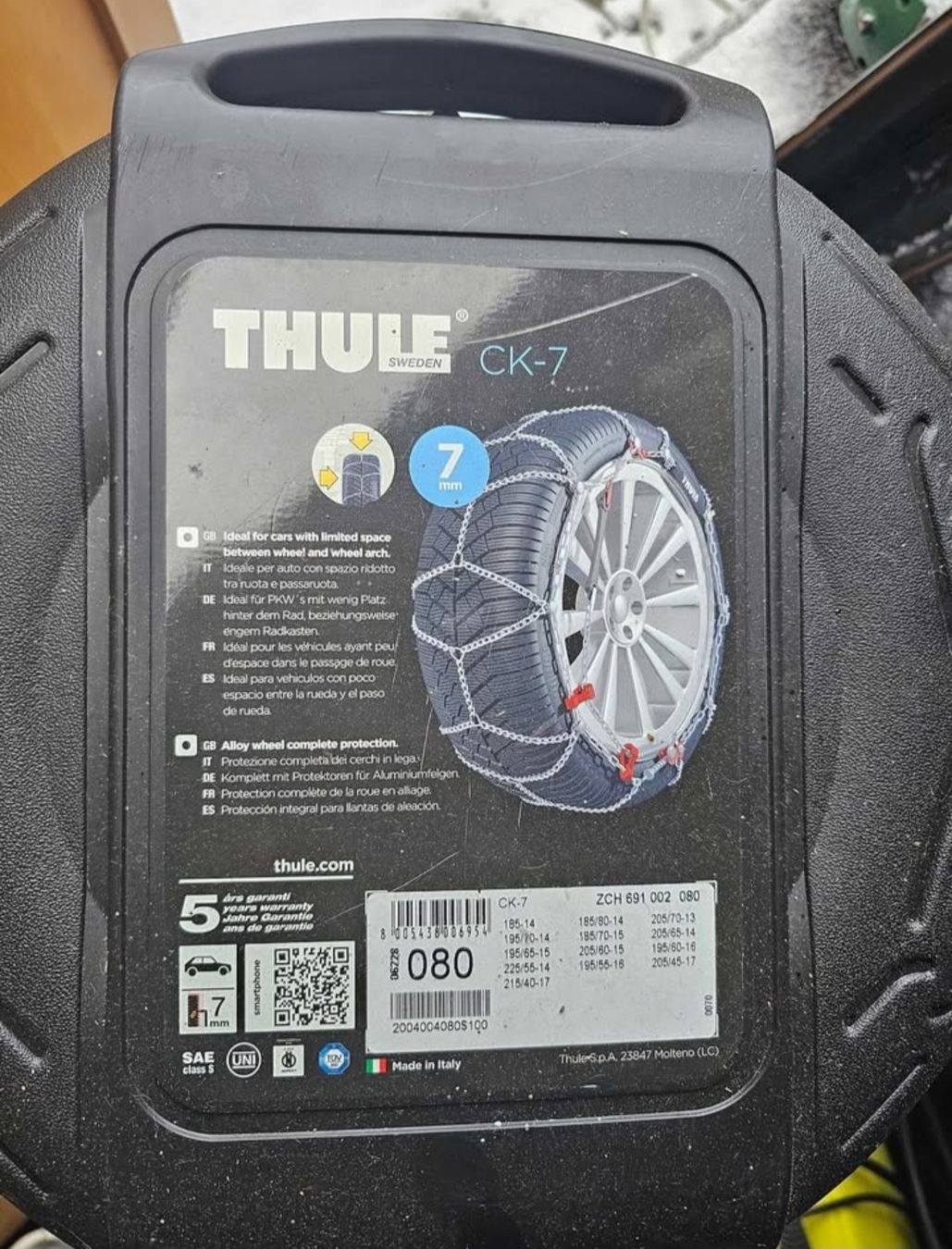 Schneeketten: Chaînes à neige Thule CK-7 7mm neuves – Neu (gemäss Beschreibung) aus Bulle von Bflowx