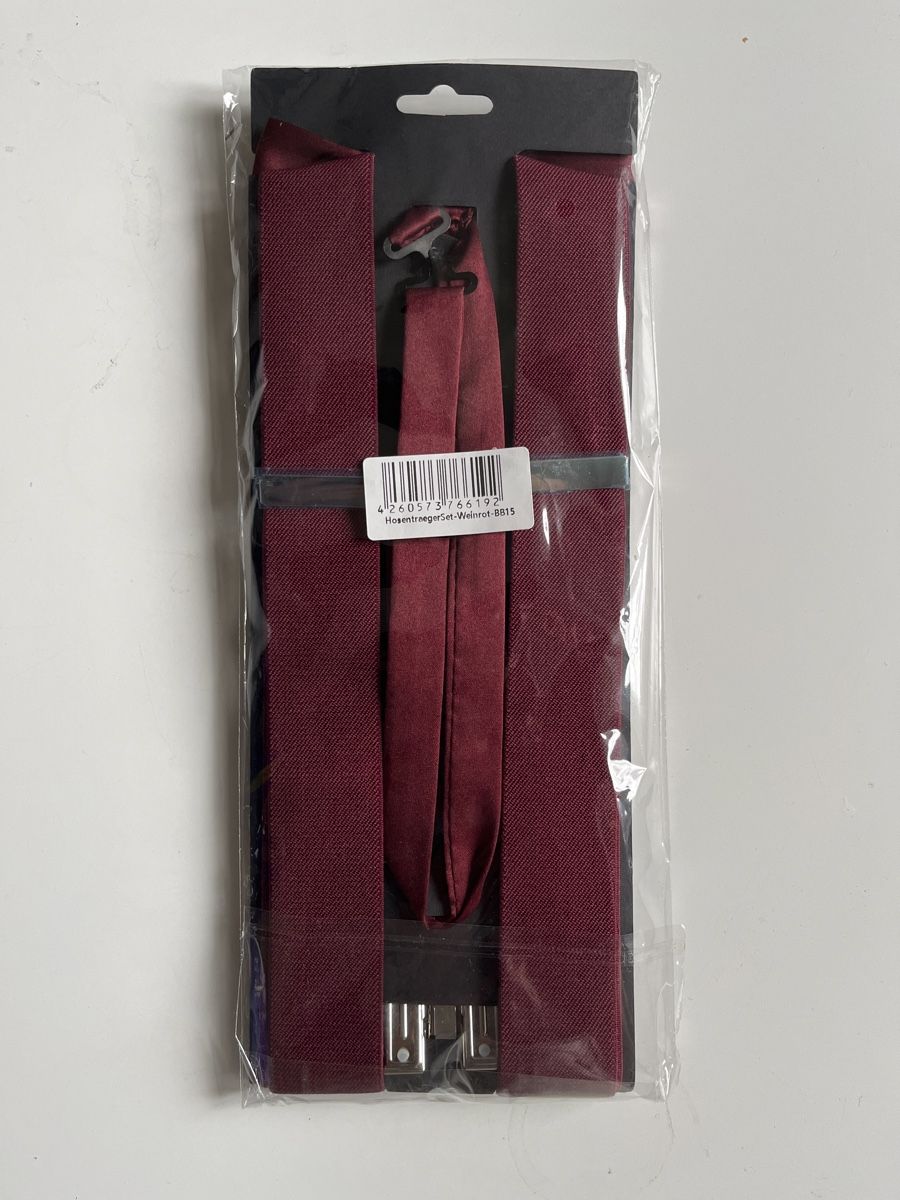 Sonstige Kleidung & Accessoires: Hosenträger mit Clip Passende Fliege dazu – Neu und originalverpackt aus Biessenhofen von Buchholz87 1