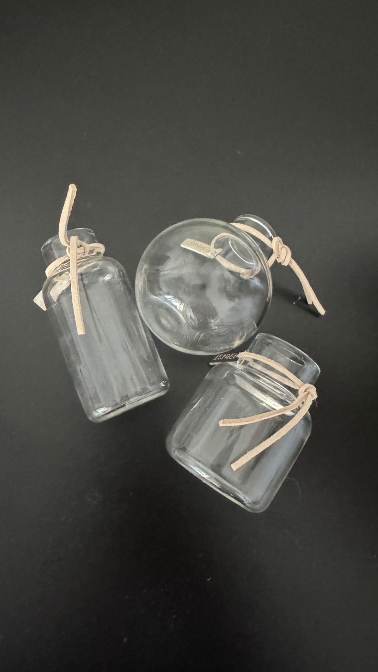 Vasi & Recipienti: ERNST 3er Set Mini Glas Vasen - schlichte Skandideko – Nuovo (secondo la descrizione) da Riehen venduto da To120 6