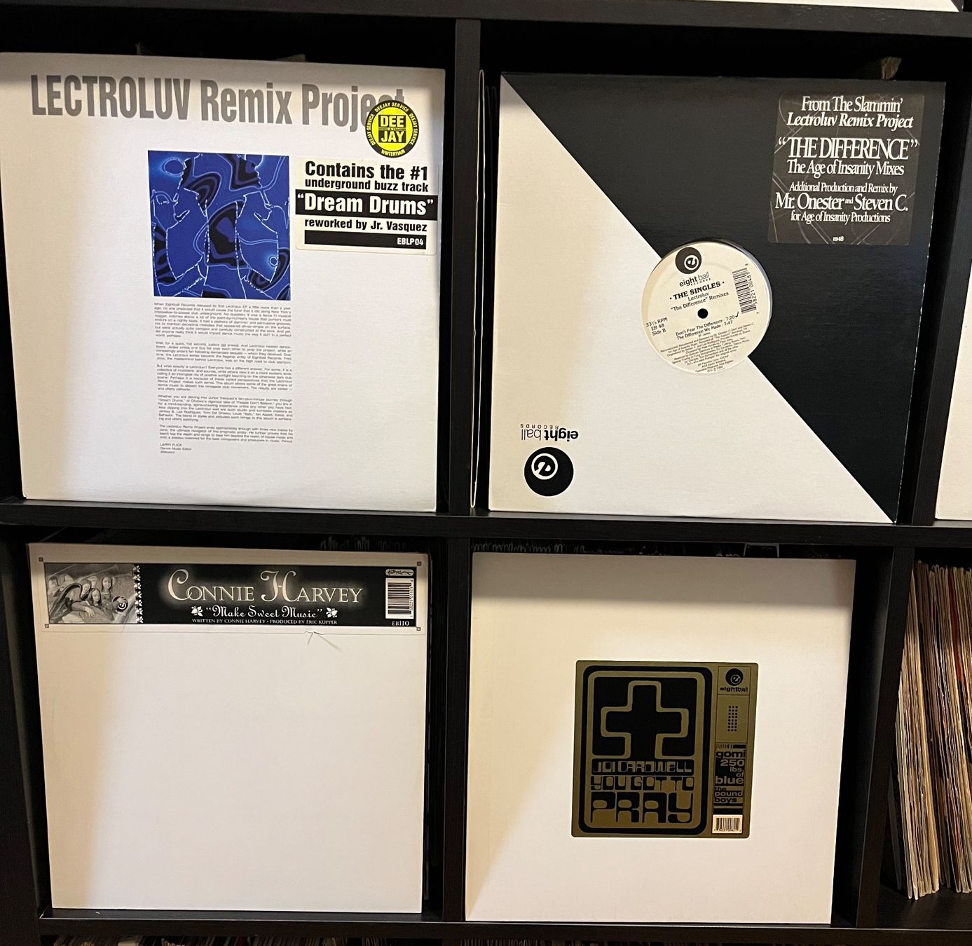 Dischi in vinile: 17x Eight Ball Rec. – Usato da Frauenfeld venduto da Philz 4