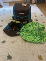 Ergobag Schulrucksack-Set inkl. Sporttasche & Regenschutz