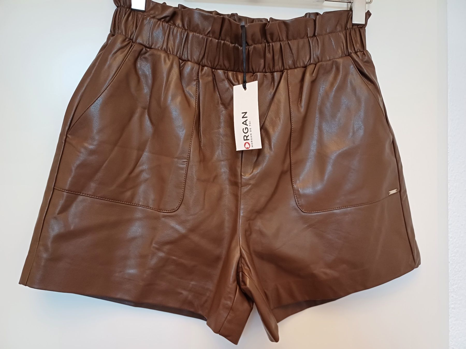 Morgan Pantaloni: Shorts mit elastischem Bund - Marke: Morgan - Grösse: 42 – Nuovo e nell'imballaggio originale da Würenlos venduto da Abracadabra26 2