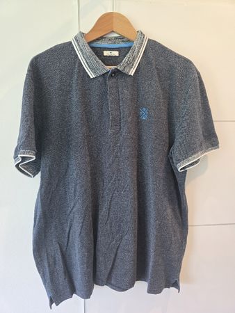 Poloshirt Tom Tailor kurzarm dunkelblau Grösse XXL
