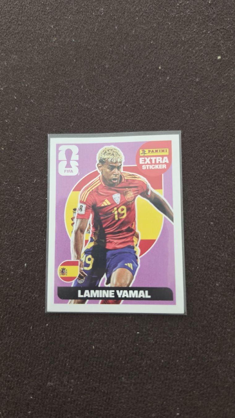 Sticker: lamine yamal extra sticker spain Champions – Nuovo e nell'imballaggio originale da Allschwil venduto da bur_xs7w