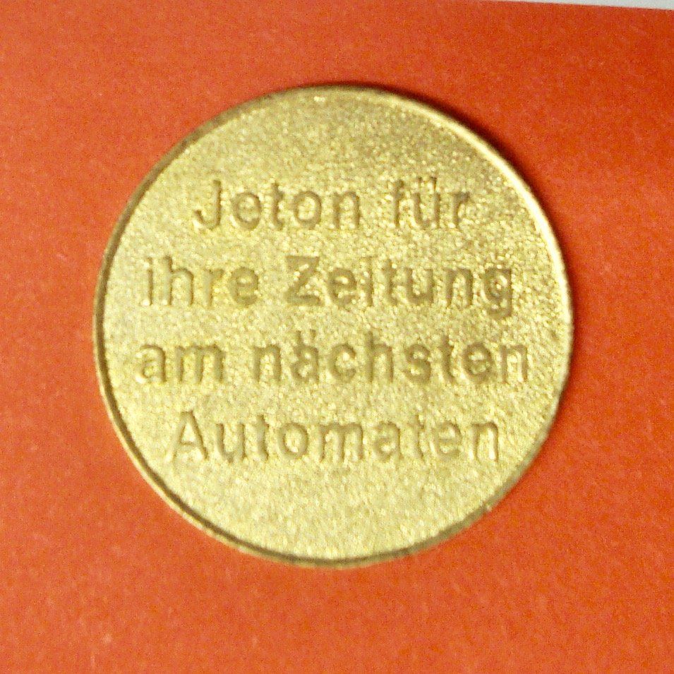Medaglie: Tokken Sonntags Zeitung Jeton – Usato da Winterthur venduto da halle07 1