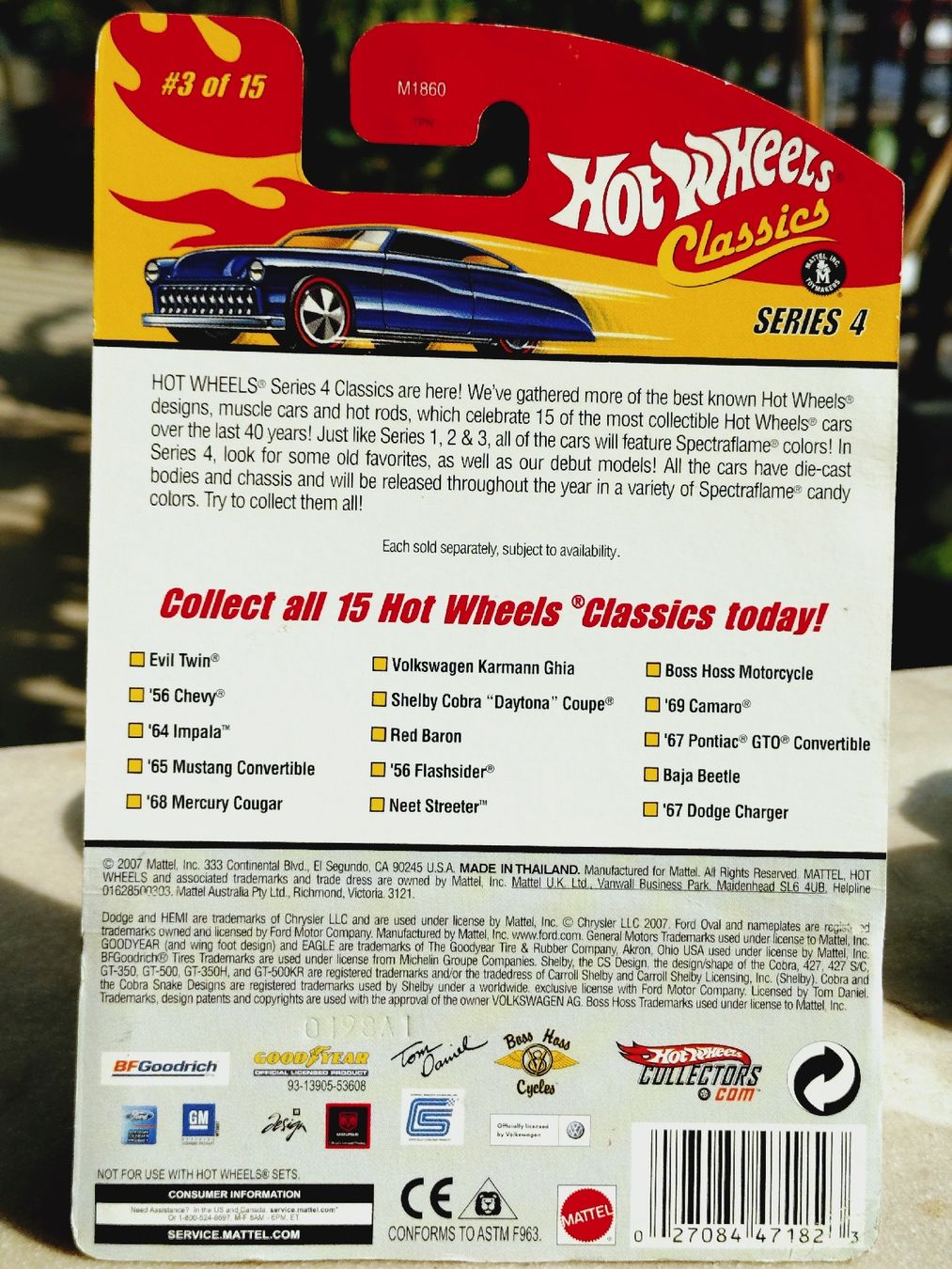 Hot Wheels Voitures modèles: Hot Wheels Classics Dodge Charger Limited Edition 2008 – Neuf avec emballage d'origine à Zürich par DiecastDude 5