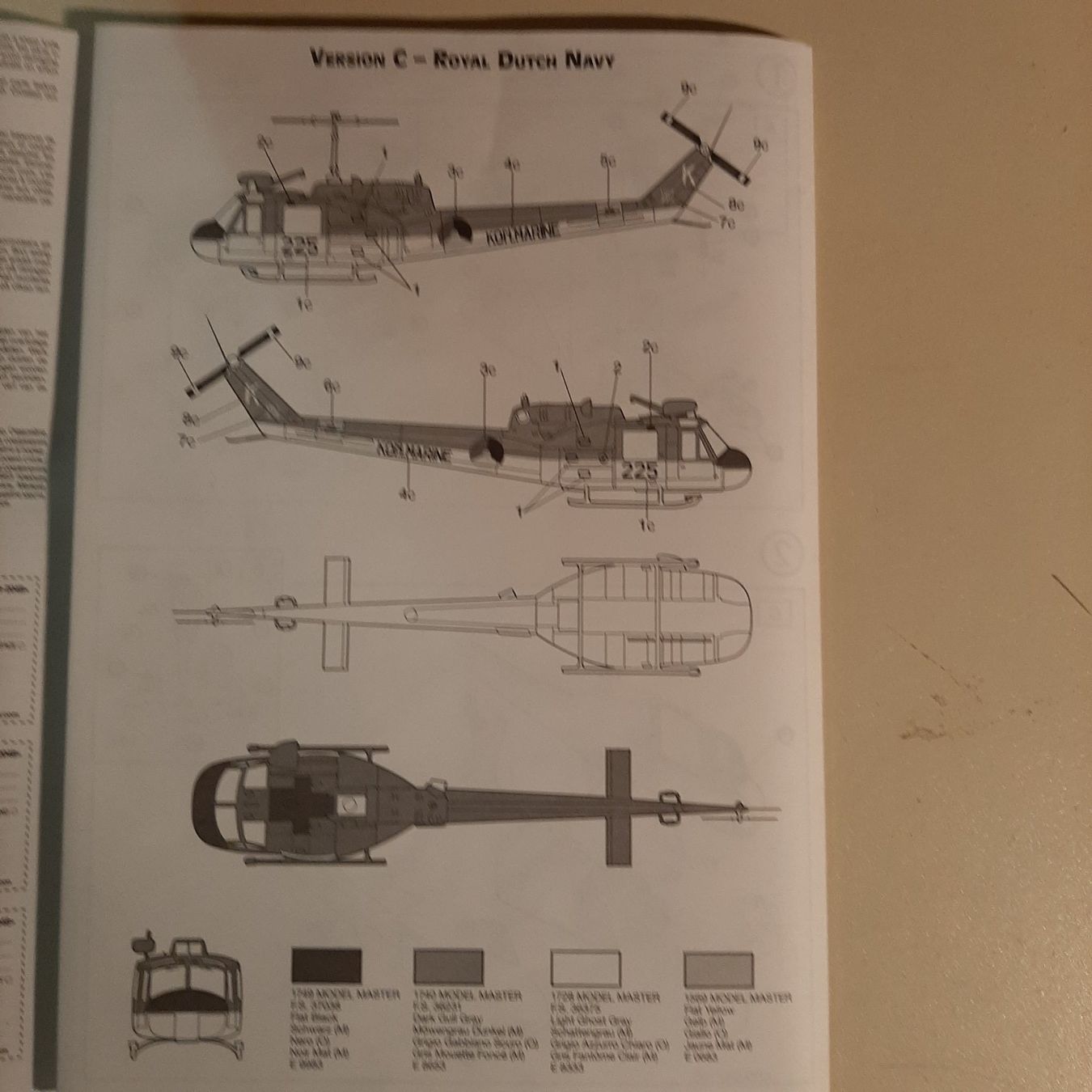 Italeri Kit di modellismo & Modellini statici: 1045 ... Bell AB-204 B ... Italeri 1201 – Usato da Bonstetten venduto da Benibanny59 4