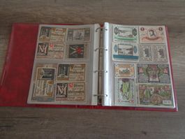 Deutsche Reich 500 billets 1917/19/20/21/22/23 "Notgeld"