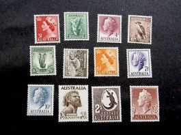 verschiedene Briefmarken Australien ungebraucht
