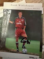 Frank Wiblishauser FC Bayern München signierte Karte