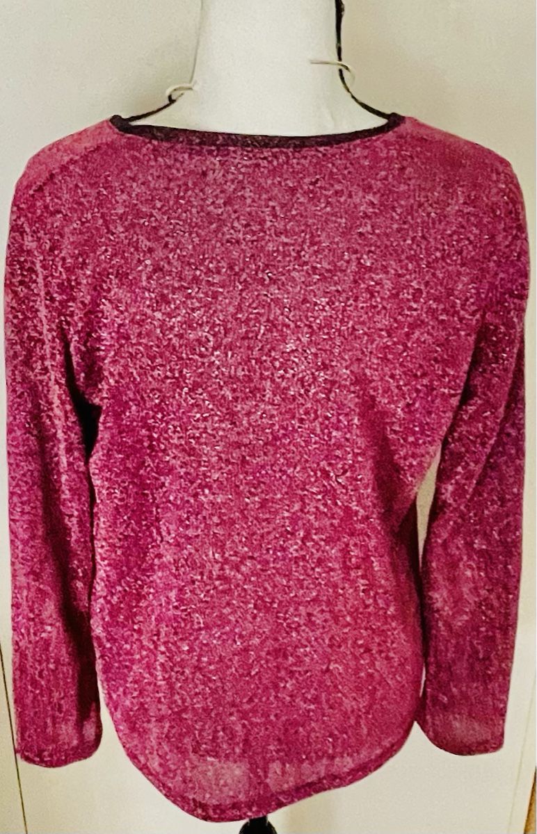 Camicette: VICOLO Damen Glitzerpullover Gr. S / 36 – Usato da Gränichen venduto da RetoLexi 2