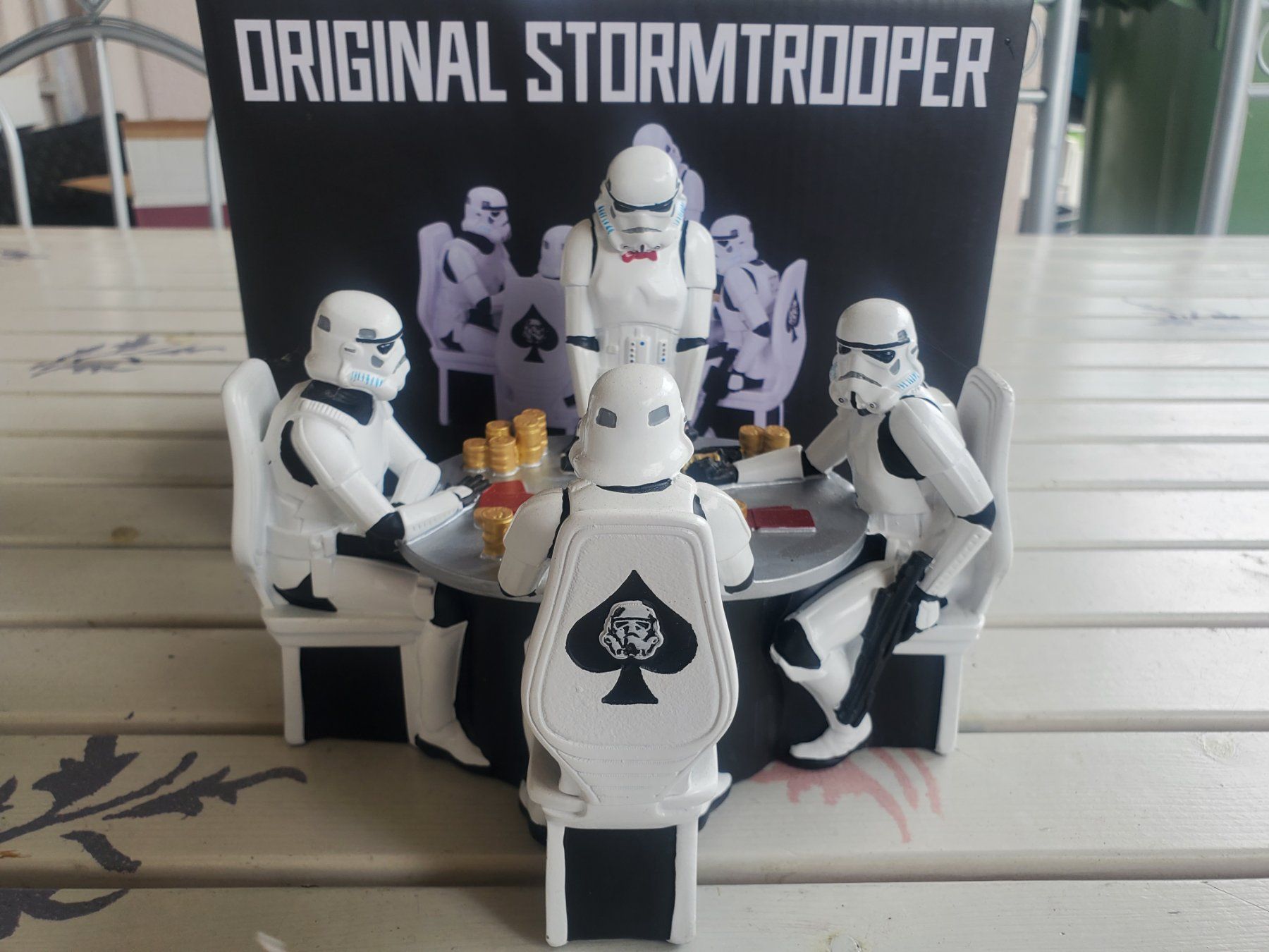 Star Wars Statuette: Pokerface Stormtroopers – Nuovo e nell'imballaggio originale da Waltenschwil venduto da Andy.Z01
