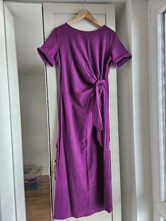 Robe SEZANE PIPPA violette taille XL coton biologique 💜