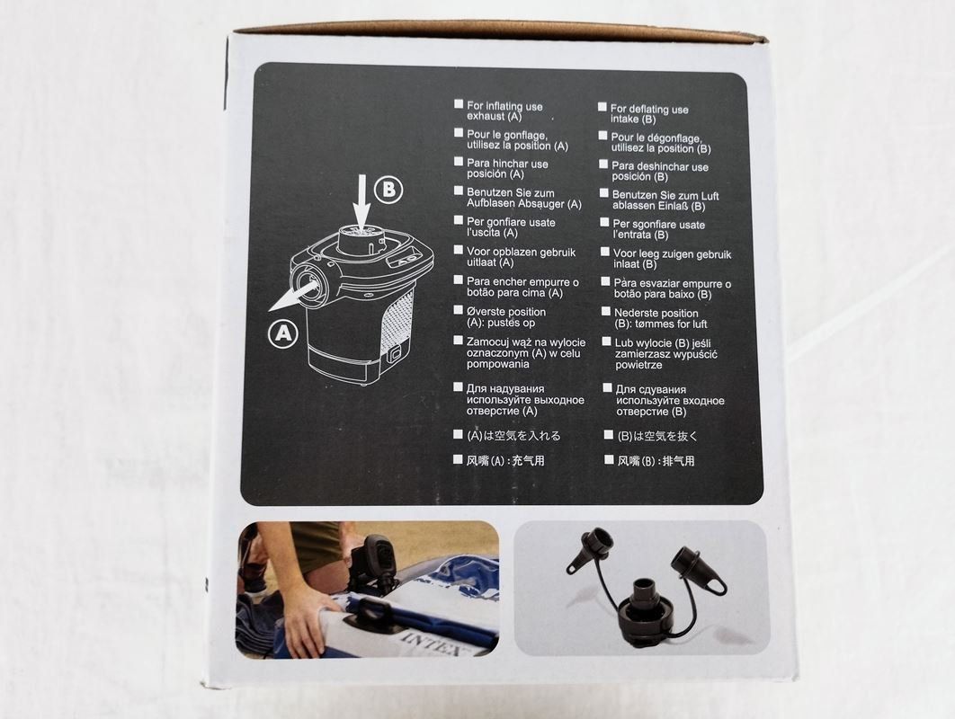 Intex Pumpen & Teile: INTEX Luftpumpe Quick Fill – Gebraucht aus Schübelbach von Restwert_Schubelbach 3