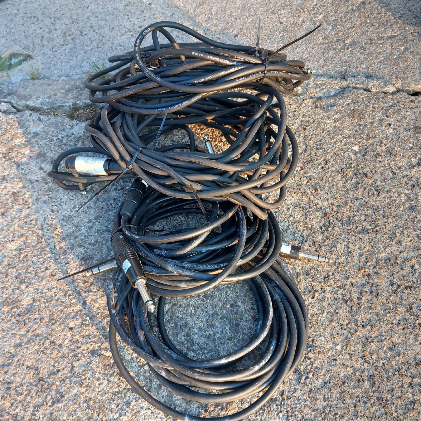 Kabel: 3.5 mm Klinkenkabel / Audiokabel 4 Stück – Gebraucht aus Ebnat-Kappel von blazzi 4