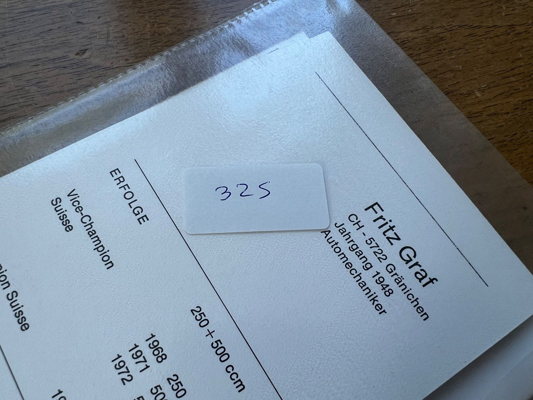 Autografi: Verschiedene Autogramme, Nr 325 – Usato da Glattfelden venduto da maa_qcj8 7