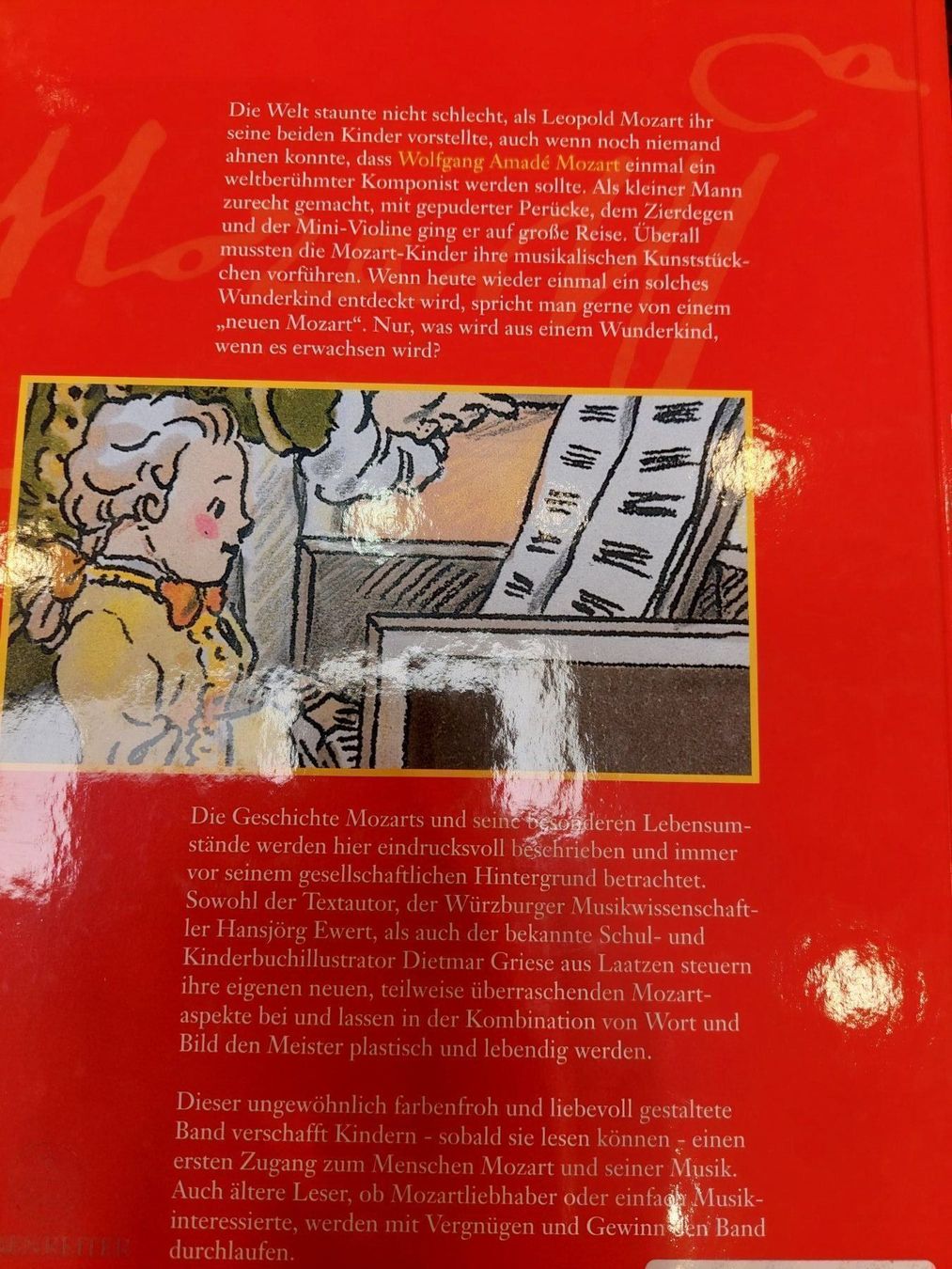 Libri: Buch  Mozart das Bilderbuch – Nuovo e nell'imballaggio originale da Davos-Platz venduto da musikhauskollegger 2