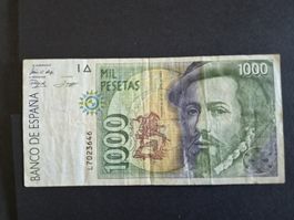 Espagne 1992 1.000 pesetas P163(1)