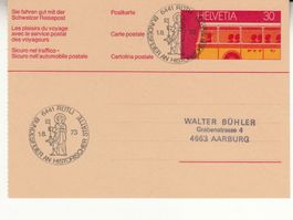 SGK PK 206 mit Sonderstempel S. 816