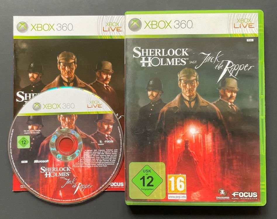 Sherlock Holmes jagt Jack the Ripper Xbox 360 Kaufen auf Ricardo