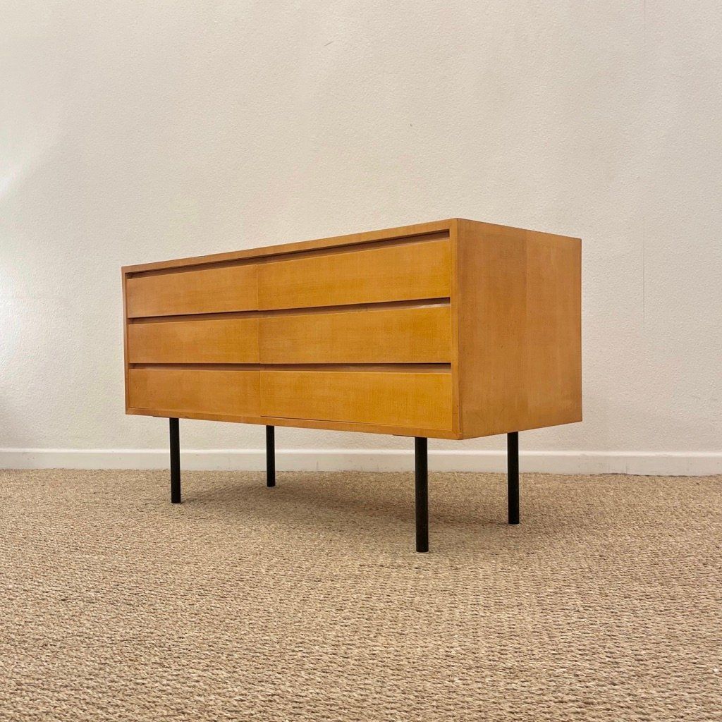 Thut Cassettiere: Kurt Thut Sideboard ahorn 1950er – Usato da Genève venduto da lid06 7