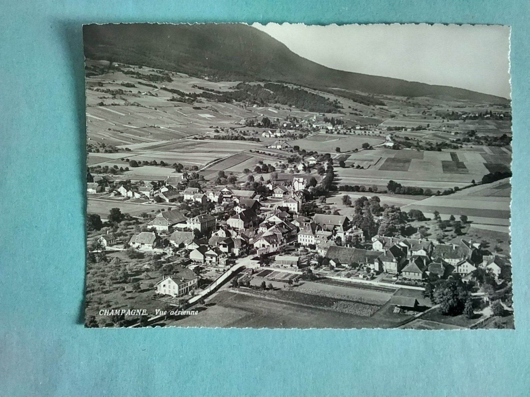 Ansichtskarten: Champagne Gesamtansicht – Gebraucht aus Appenzell von lama19
