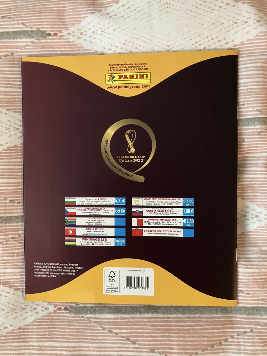 Panini Album: Panini WM 2022 Orange Version Album LEER – Nuovo (secondo la descrizione) da Chur venduto da tozzi-stickerworld 1