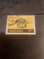 Timbre rare Tanzanie - Reptiles d'Afrique - Offre d'hiver!