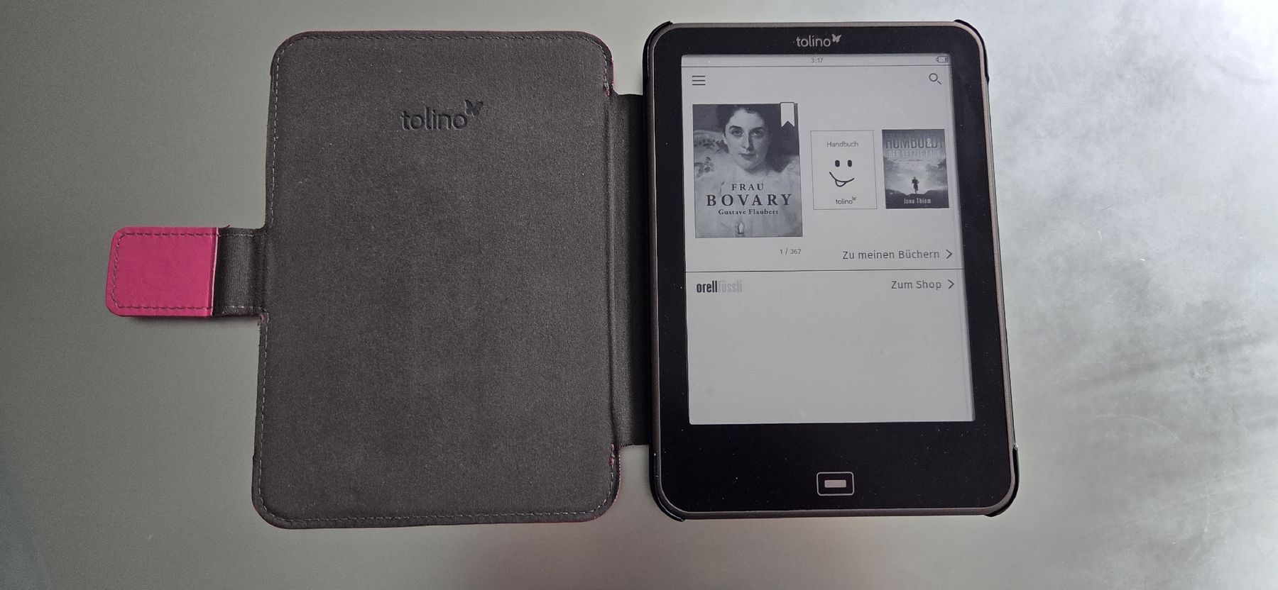 Tolino Coques & Protection écran: Tolino eReader mit Schutzhülle – D'occasion à Huttwil par ser_gn9l 3