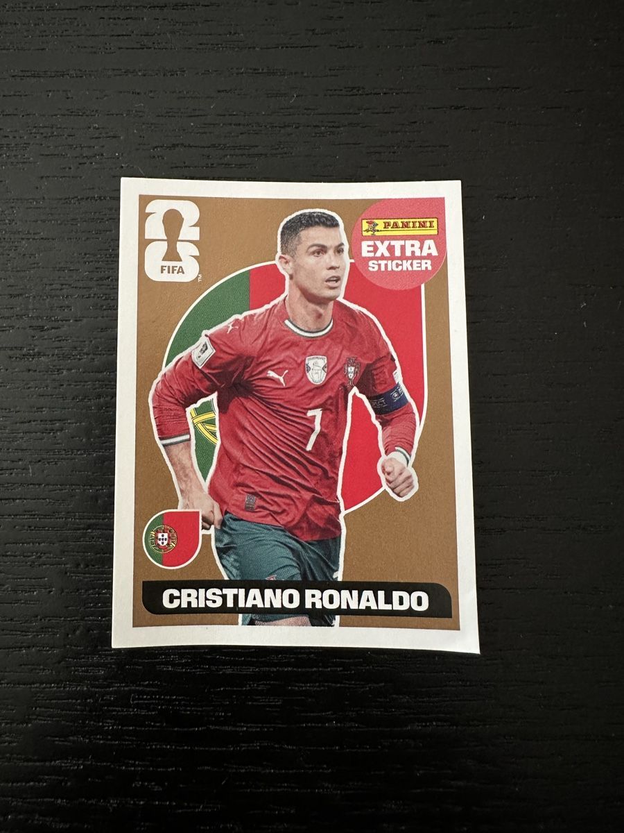 Panini Carte collezionabili: Panini Extra Sticker Cristiano Ronaldo Bronze – Nuovo (secondo la descrizione) da Bülach venduto da Loredana13