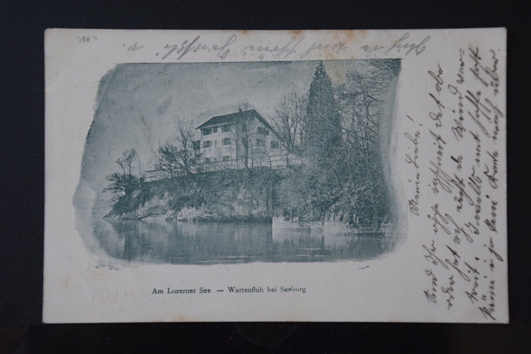 Cartoline postali: AK Luzern, Wartenfluh-Seeburg 1899 – Usato da Luzern venduto da CH2018