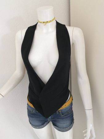 🤩MANGO GILET SCHWARZ NEU & GUCCI P.