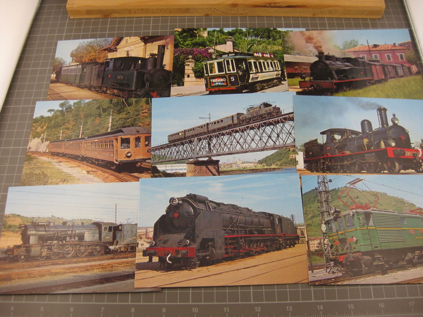 Cartoline postali: Lot AK 13x Bahn Spanien – Usato da Malters venduto da Marosko