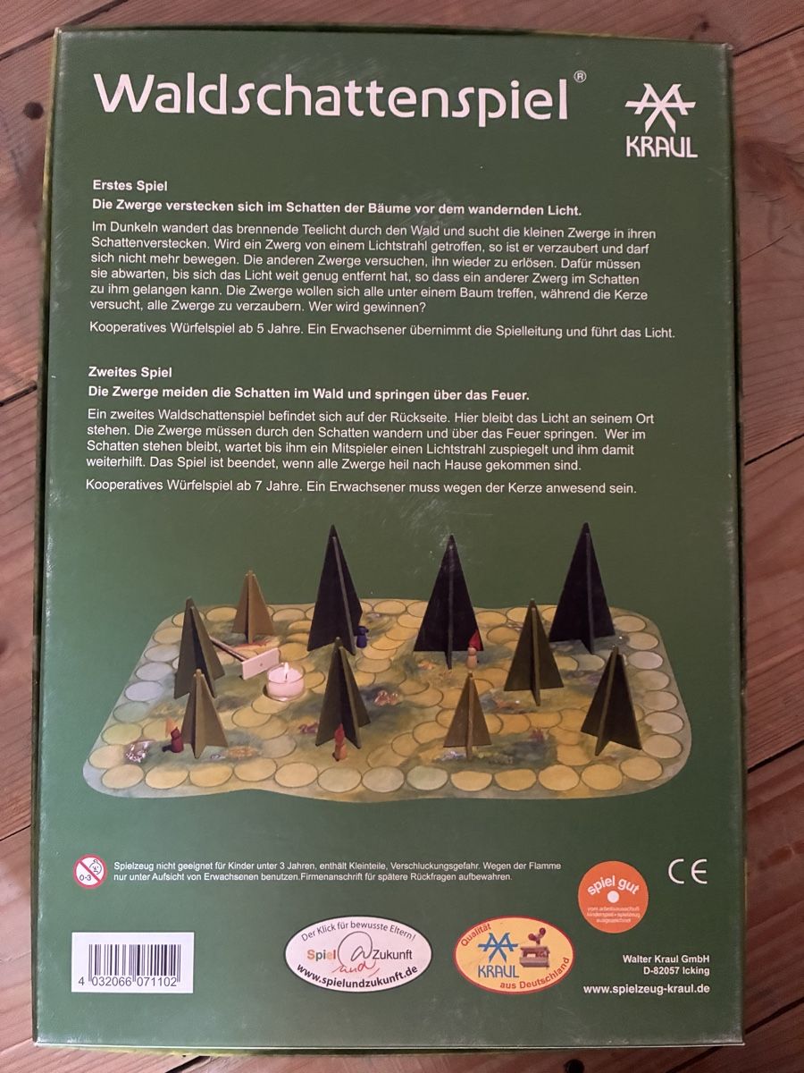 Spiele: WaldSchattenSpiel – Gebraucht aus zürich von lifi0406 1