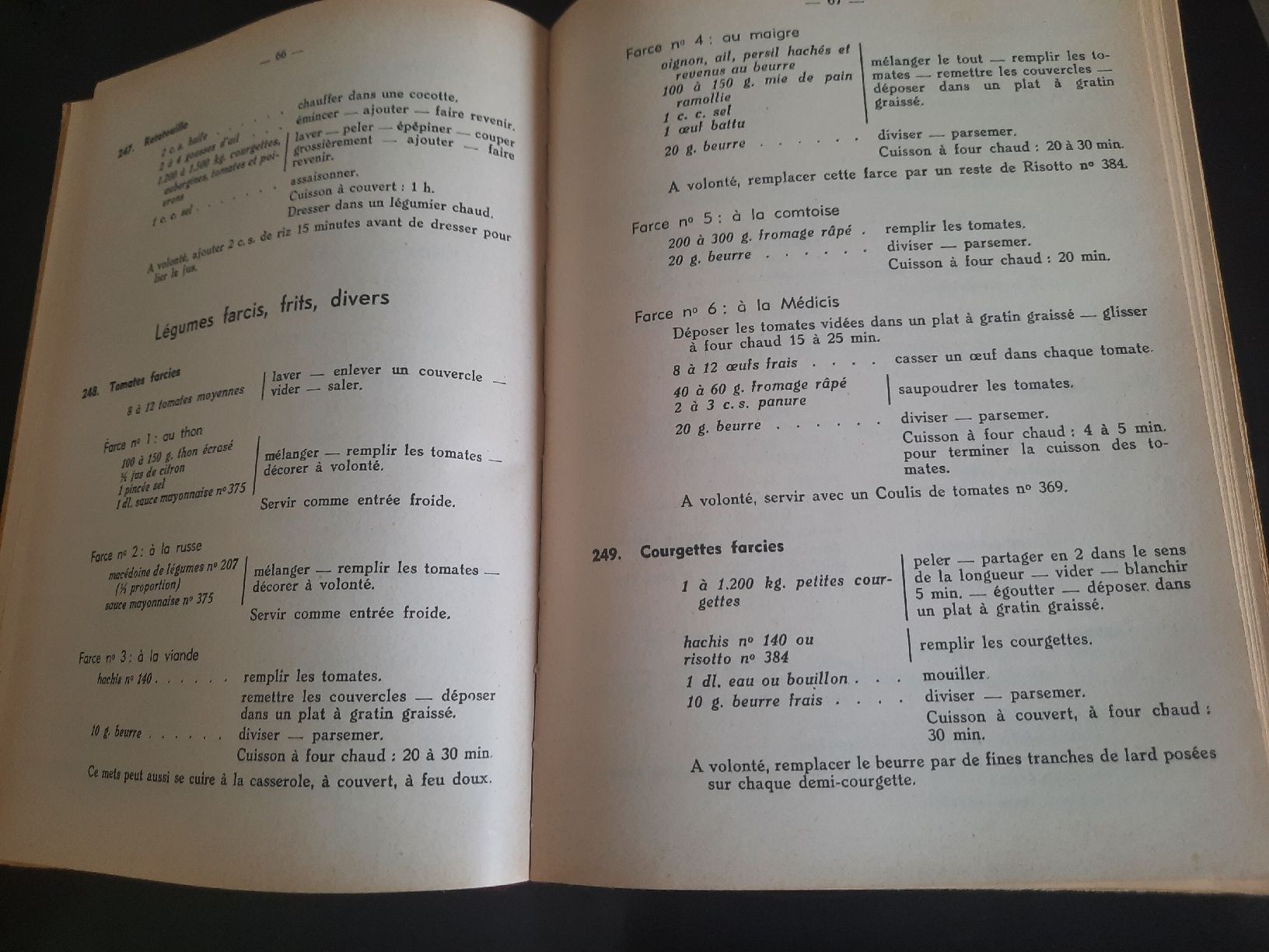 Livres: RECETTES CULINAIRES, instruction publique , 1957 – D'occasion à Le Locle par marylise01 3