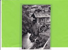 Saas-Fee, die alte Säge an der Fee Schlucht