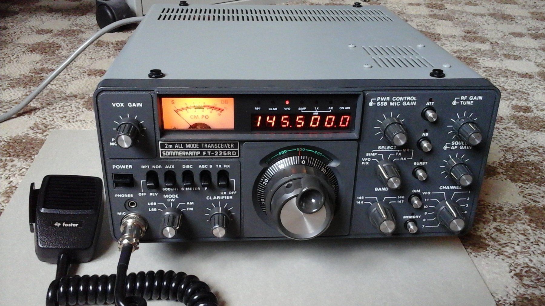 Radiocomunicazione: Sommerkamp FT-225RD 2m Allmode Transceiver (Oldtimer) – Usato da Farnern venduto da Radiovox
