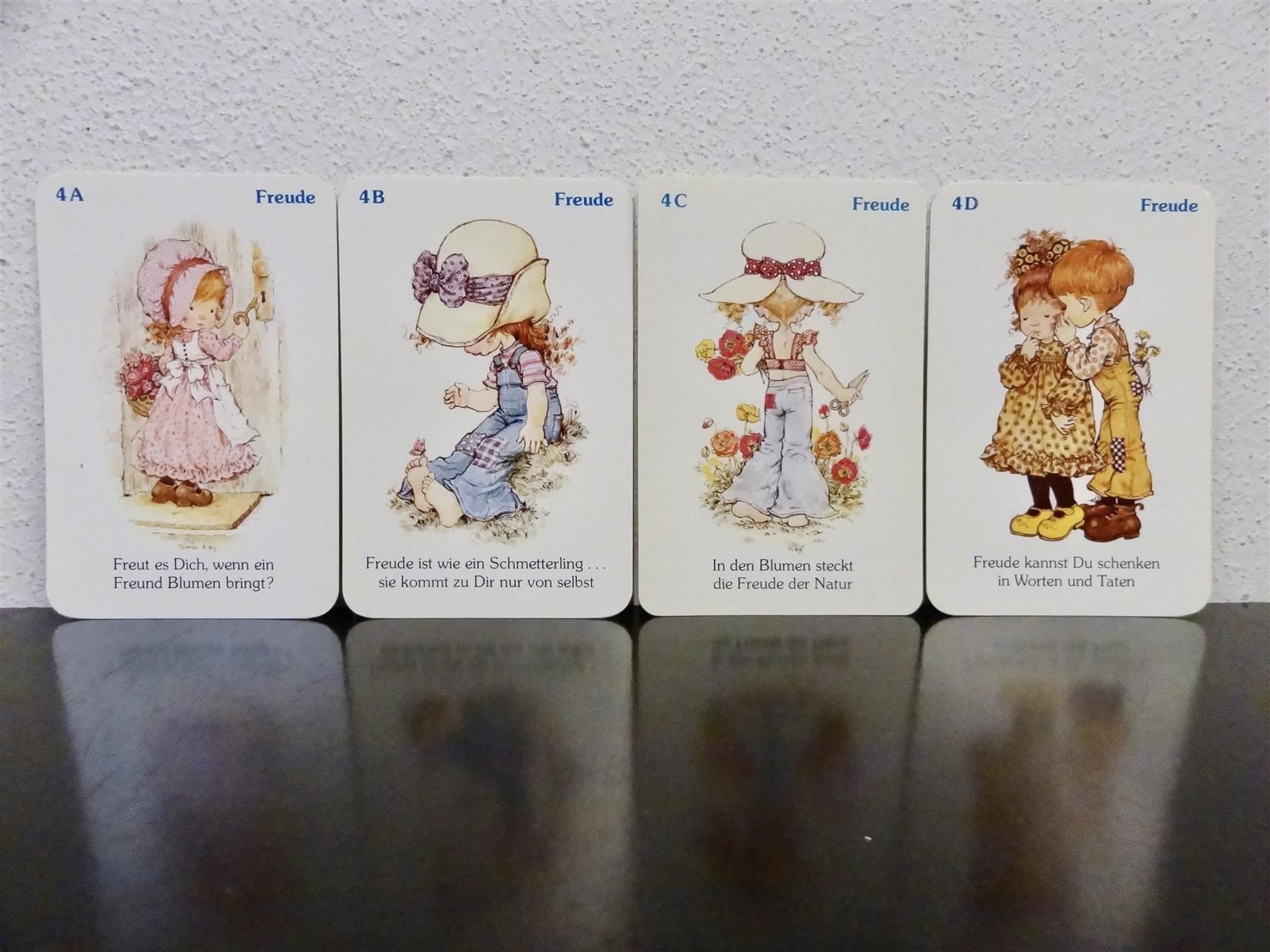 Ravensburger Giochi: schönes altes Quartett SARAH KAY – Usato da Kerzers venduto da wisaundso 5