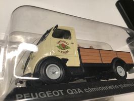 Peugeot Q3A Oldtimer-Miniatur, 1:43 Rarität