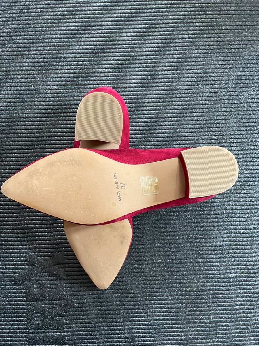 Scarpe da donna: Chaussures escarpins rouge daim taille 37 – Nuovo (secondo la descrizione) da Vuippens venduto da ale_6gkb 5