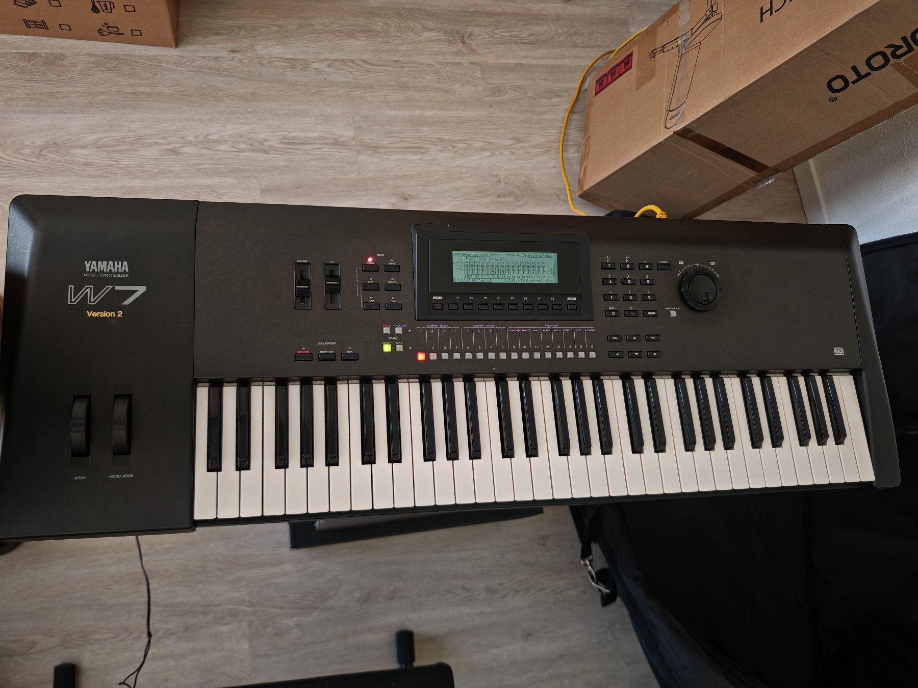Yamaha Musikinstrumente: Yamaha W7 Version 2 Workstation – Gebraucht aus Lohn-Ammannsegg von Sentalize