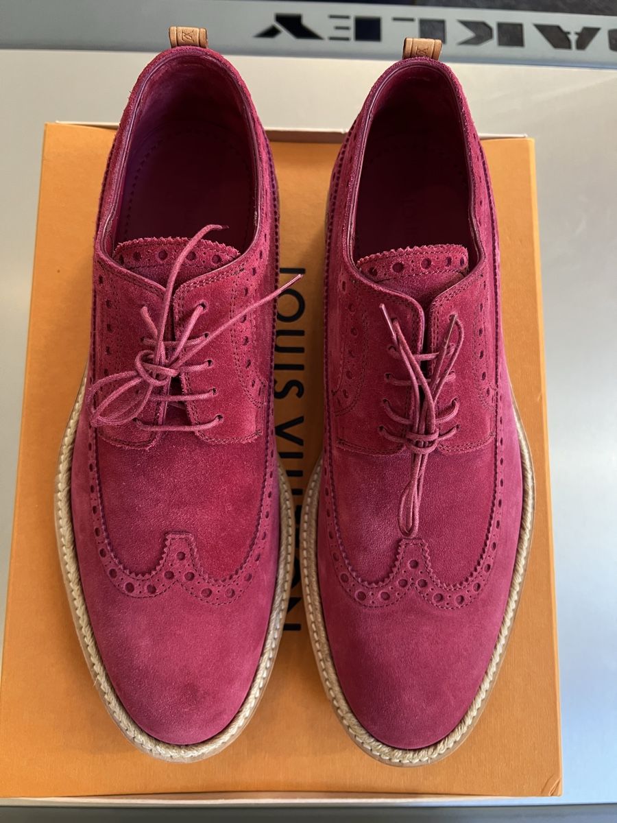 Louis Vuitton Herrenschuhe: Louis Vuitton Derby Burgundy loafers – Neu (gemäss Beschreibung) aus Lausanne von ann_8gv7